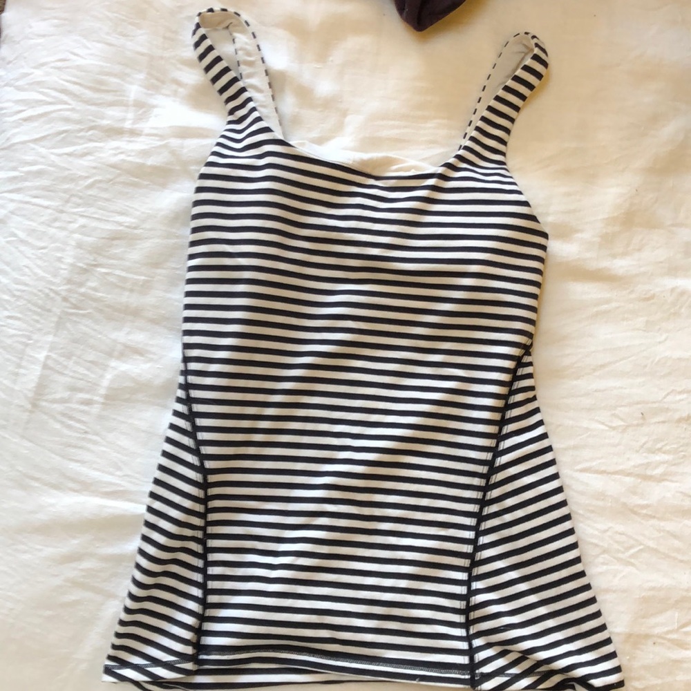 Lululemon striped tank